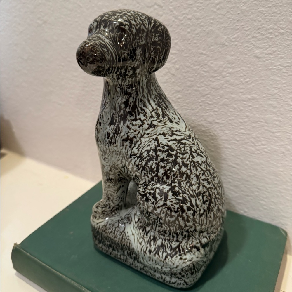 Vintage Style Cermaic Glazed Dog Figurine - Picture 4 of 12